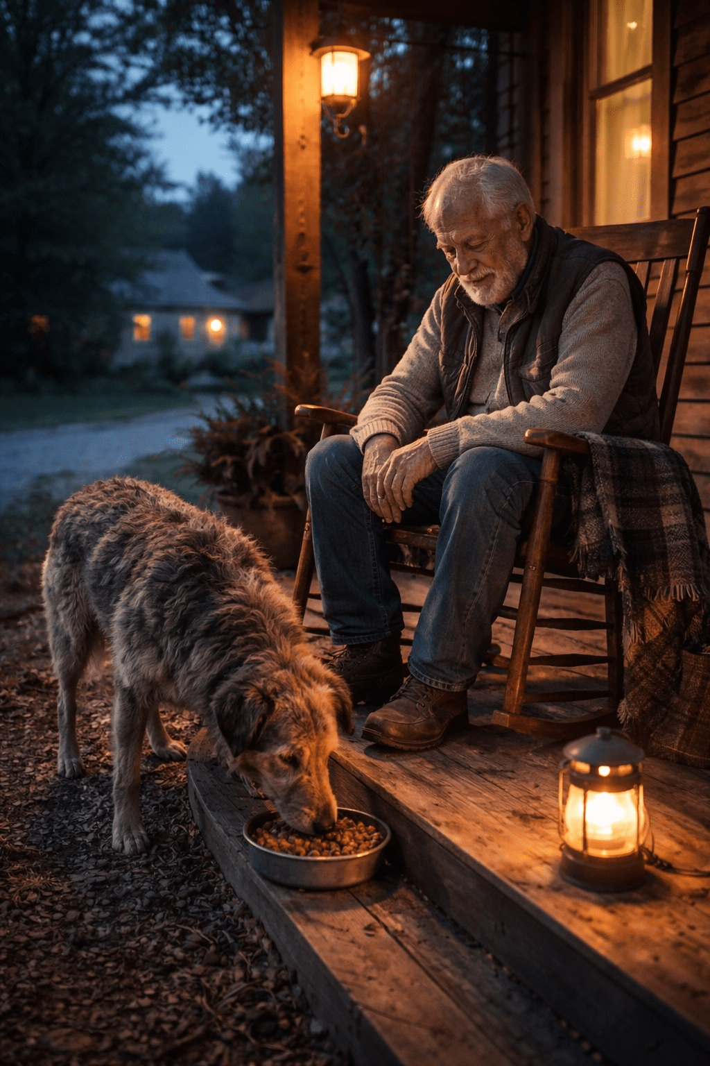 Every Night the Old Man Left Food on His Porch — One Morning the Whole Town Finally Learned&nbsp;Why