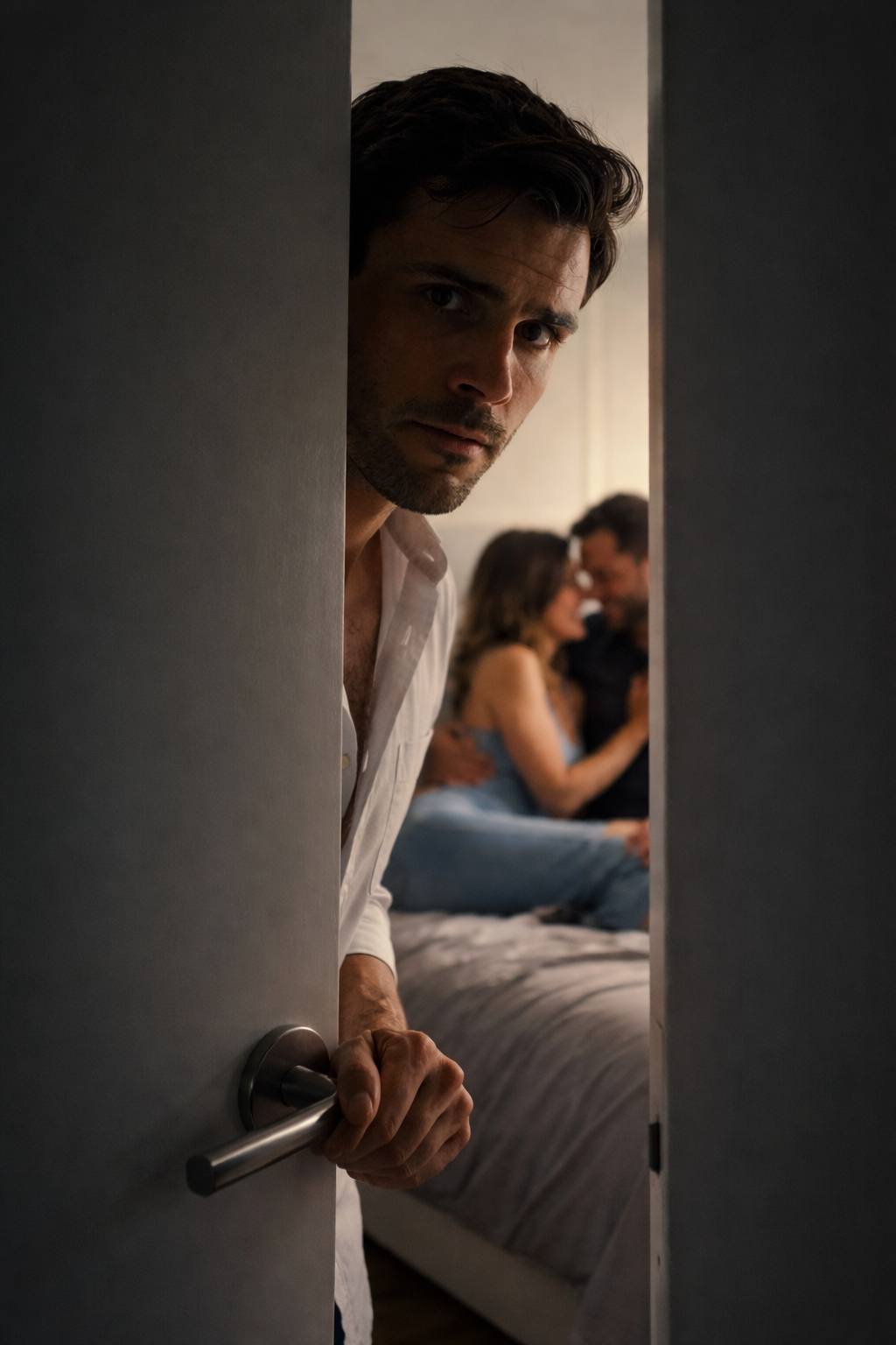 “He just wanted to surprise his wife by coming home early… but when he quietly opened the bedroom door, the shocking scene inside was something he could never have&nbsp;imagined.”